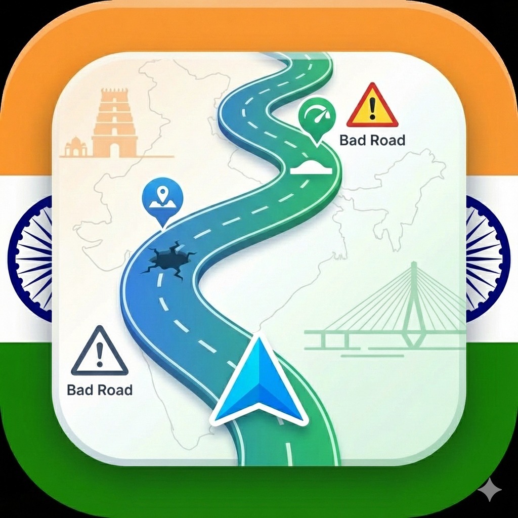 IndiaRoad Map Logo